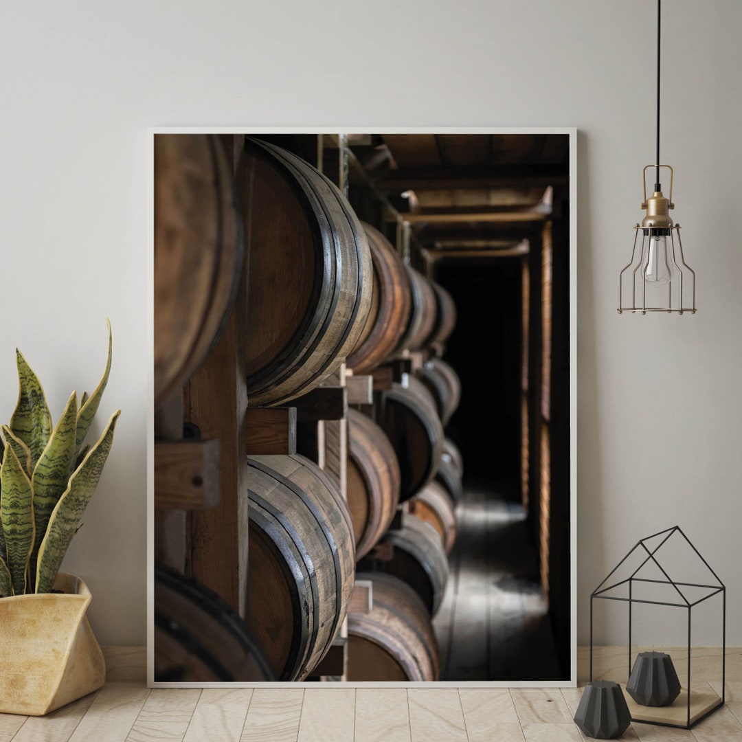 Bourbon Barrels Wall Art Photo Print Distillery Photo - Etsy