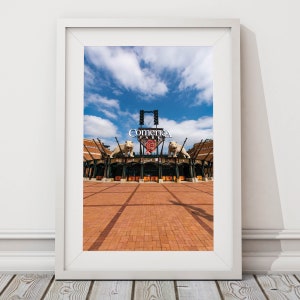 Comerica Park Sign Photography | Tigers Stadium Sign Vertical Printed Photo | Downtown Detroit Tigers Stadium Comerica Park | Detroit Print