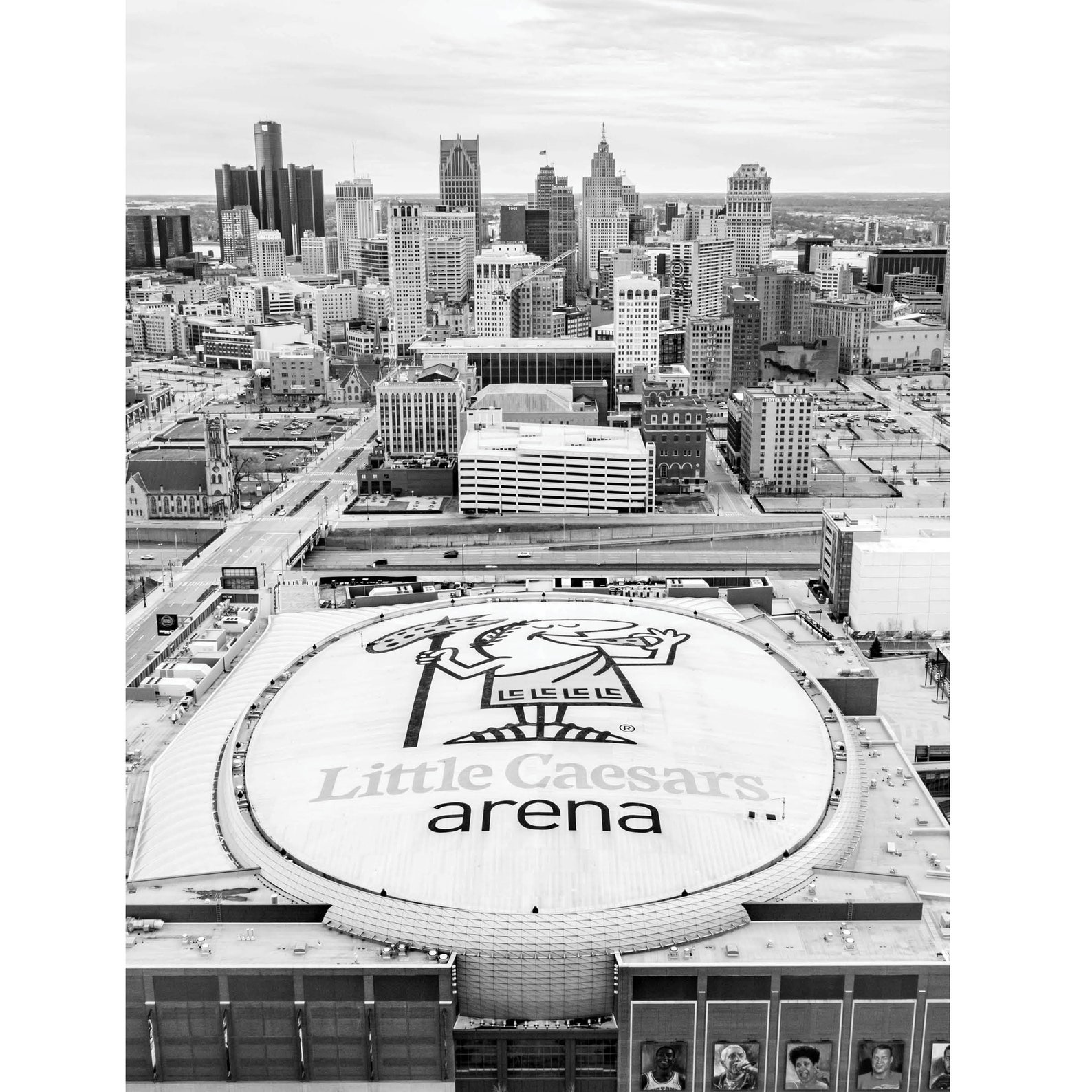 Little Caesars Arena View - 0bp0kec