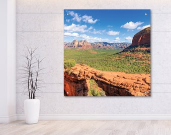 Sedona Wall Art, Devil's Bridge Wall Canvas, Acrylic Photo | Devil's Bridge Wall Art Sedona AZ Photography | Sedona Landscapes | Fine Art