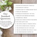 Over or Under Bridal Shower Game DIY Printable Template, Printable ...