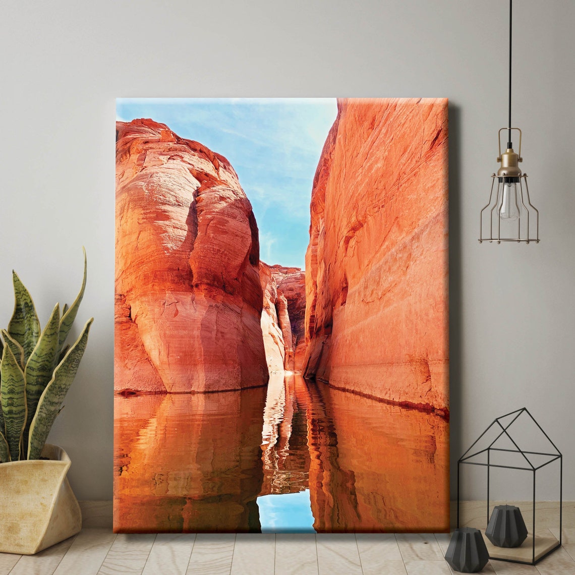 Lake Powell Wall Canvas Lake Powell Page Arizona Wall Decor Etsy