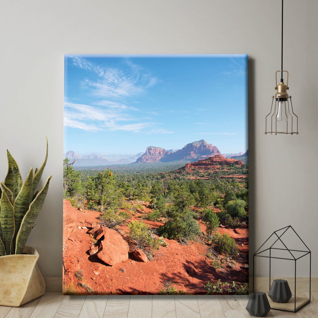 Sedona Bell Rock Canvas Sedona Arizona Wall Art Canvas of Bell Rock