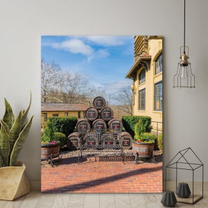 Four Roses Distillery Wall Canvas or Acrylic, Wall Art Photo Print, Bourbon Barrels Photography, Whiskey Wall Decor, Kentucky Bourbon Trail