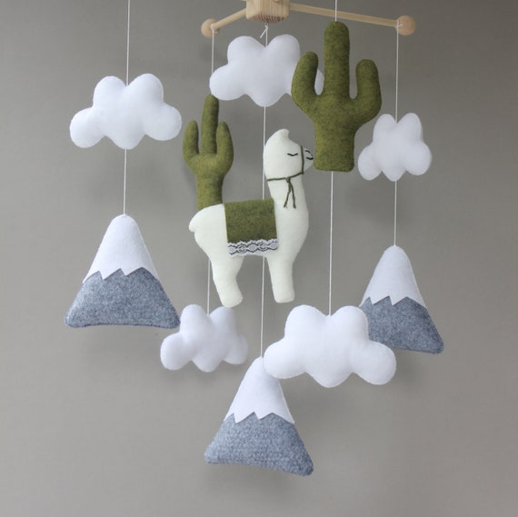 Llama Mobile Llama Baby Mobile Llama Nursery Llama Decor Etsy Llama Mobile Llama Baby Mobile Llama Nursery Llama Decor Etsy