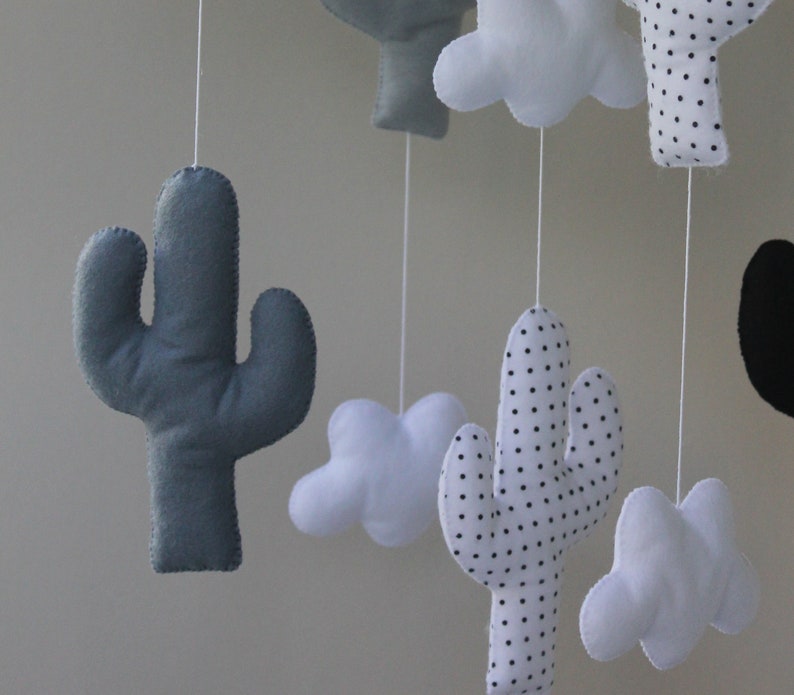 Black and White Baby Mobile Black and White for Babies Etsy