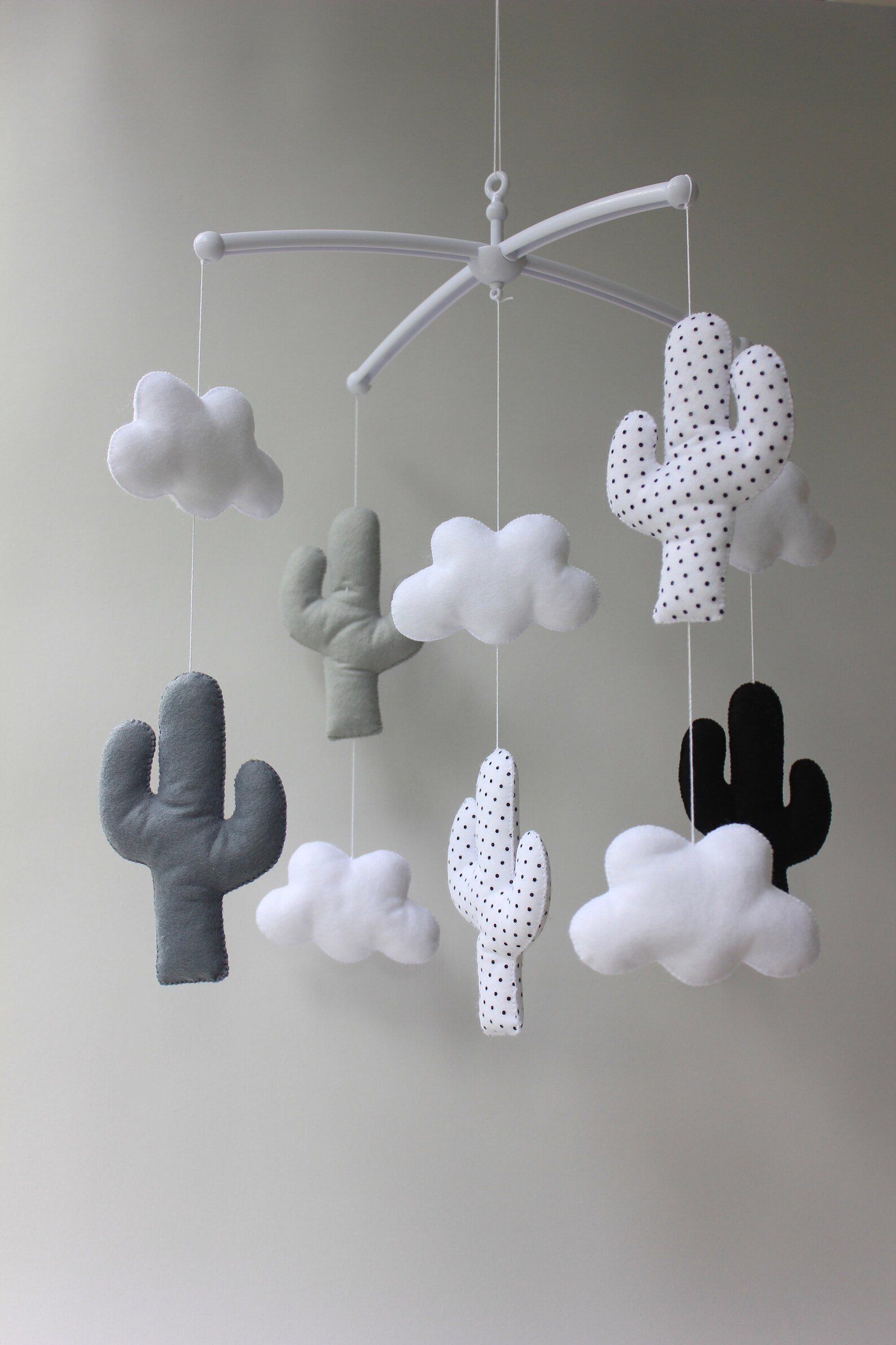 Black and White Baby Mobile Black and White for Babies Etsy