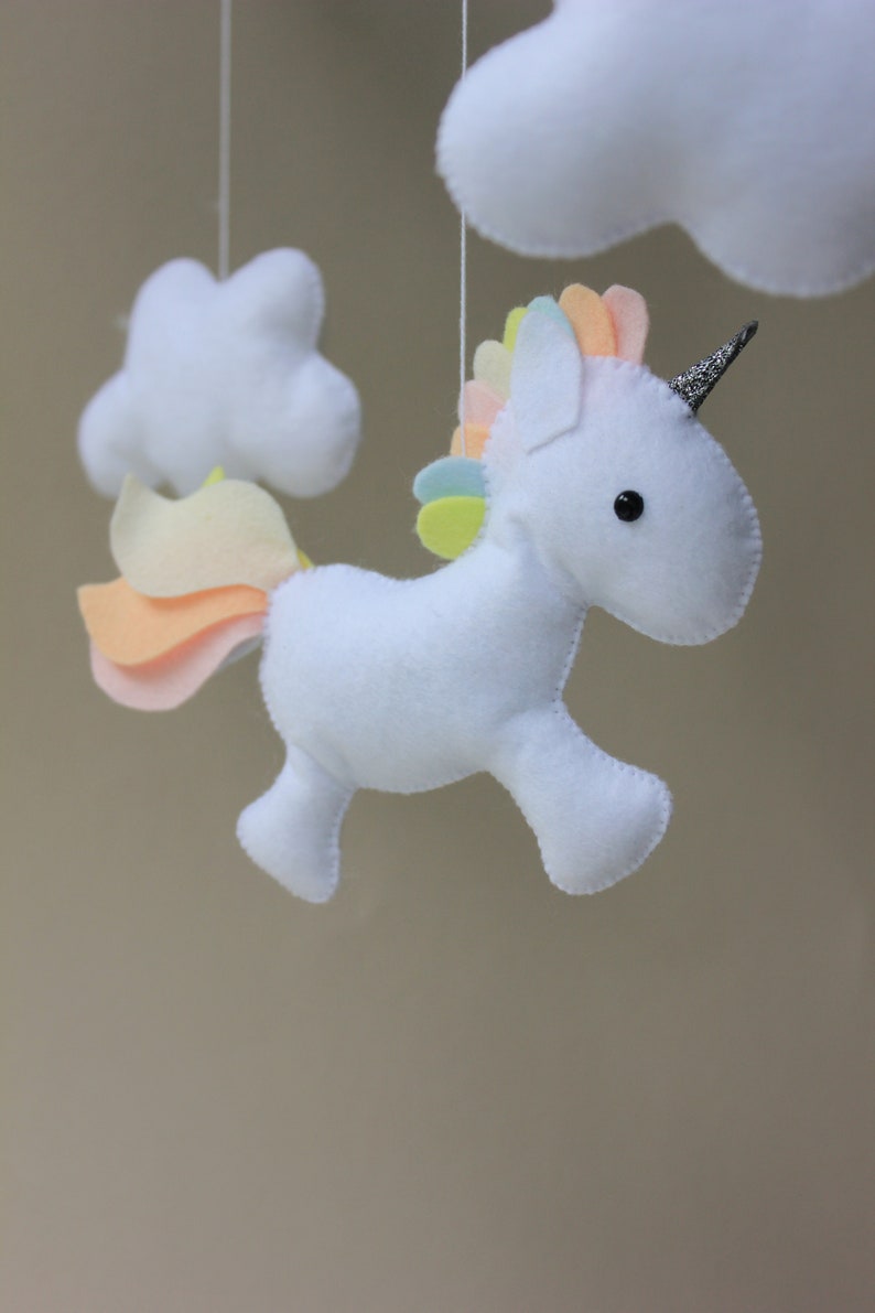 Unicorn mobile girl mobile unicorn nursery unicorn decor baby Etsy