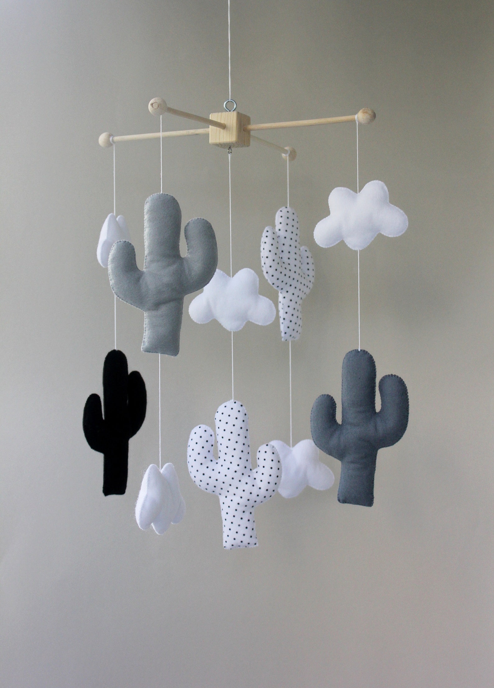 Black and White Baby Mobile Black and White for Babies Etsy