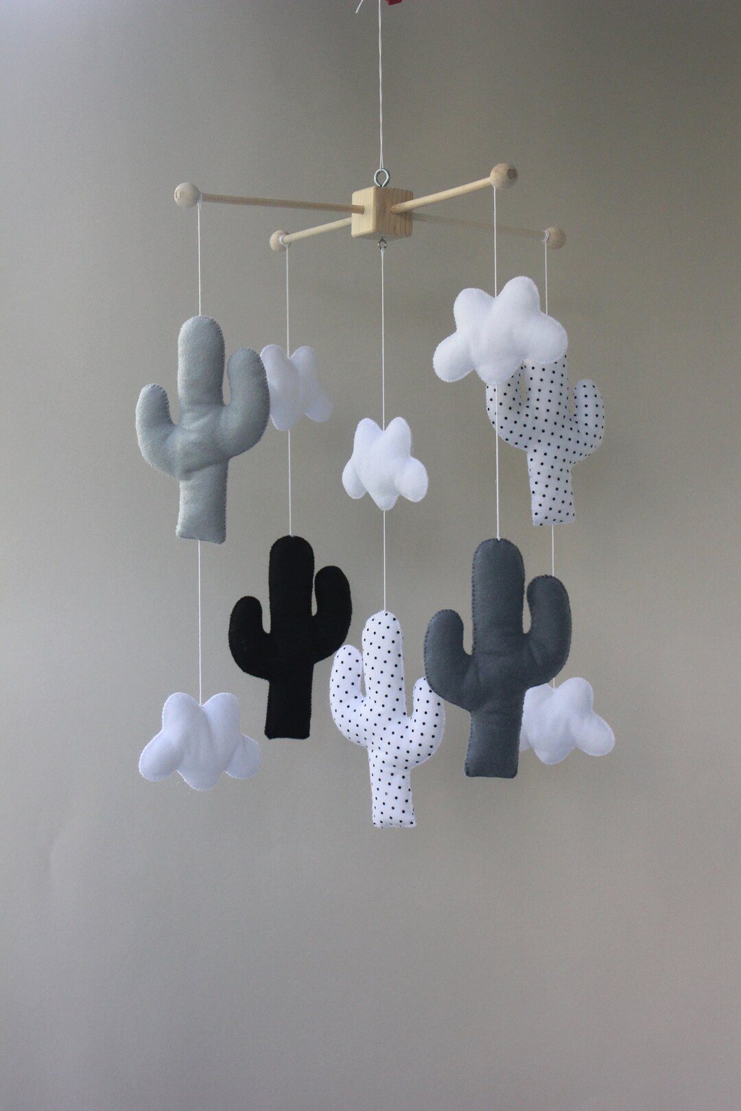 Black and White Baby Mobile Black and White for Babies Etsy