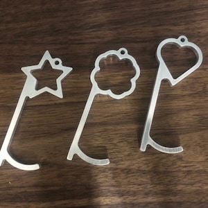 Aluminum Hands Free Door Opener, Button Pusher,