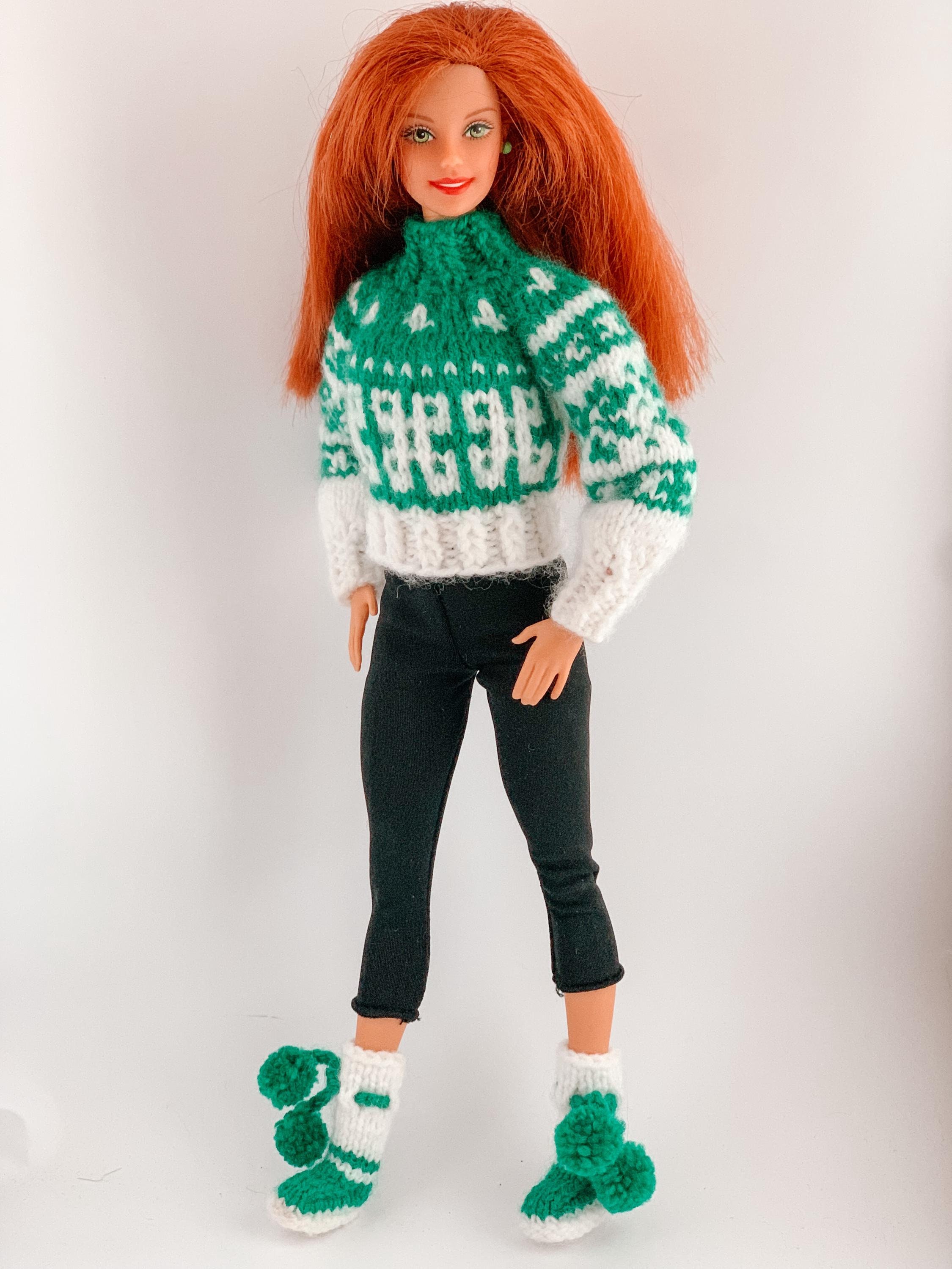 Barbie Christmas Sweater Etsy Canada
