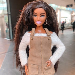 Suéter nórdico de punto de muñeca de moda 1/6 Lopapeysa imagen 4