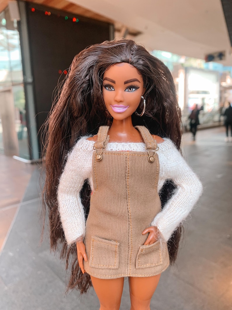 Suéter nórdico de punto de muñeca de moda 1/6 Lopapeysa imagen 4