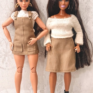 Suéter nórdico de punto de muñeca de moda 1/6 Lopapeysa imagen 1