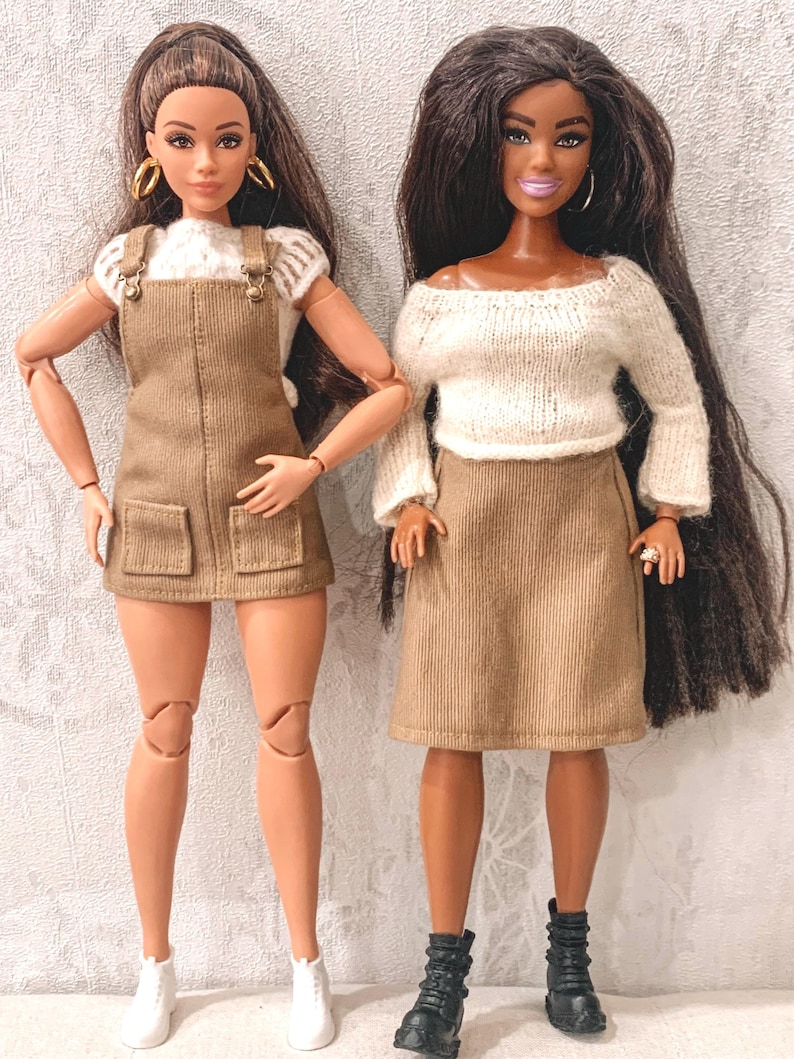 Suéter nórdico de punto de muñeca de moda 1/6 Lopapeysa imagen 1