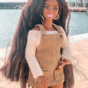 Suéter nórdico de punto de muñeca de moda 1/6 Lopapeysa imagen 3
