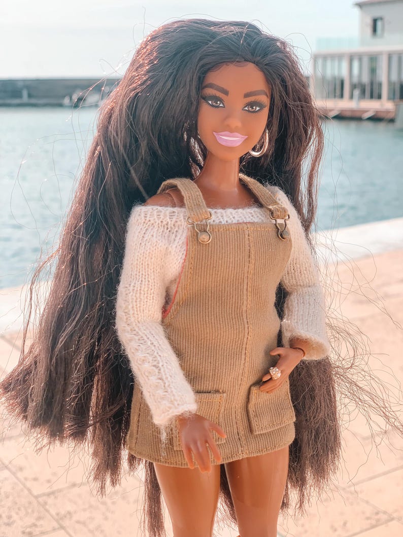 Suéter nórdico de punto de muñeca de moda 1/6 Lopapeysa imagen 3