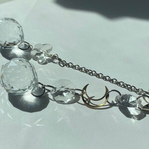 ONE of a KIND, HANDMADE Clear Celestial Butterfly Sun Catcher