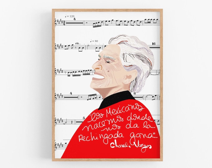 Chavela Vargas inspired art