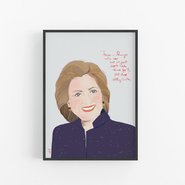 Hillary Clinton Art - Etsy