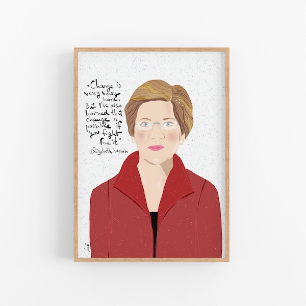 Elizabeth Warren - Etsy