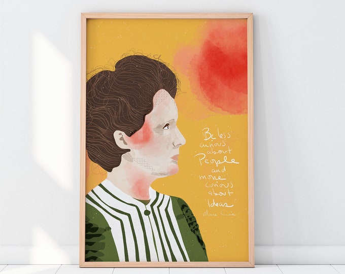 MARIE CURIE Art Print