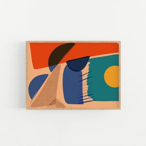 Minimal Wall Art, Abstract Painting image 1