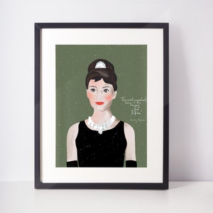 AUDREY HEPBURN Portrait image 1