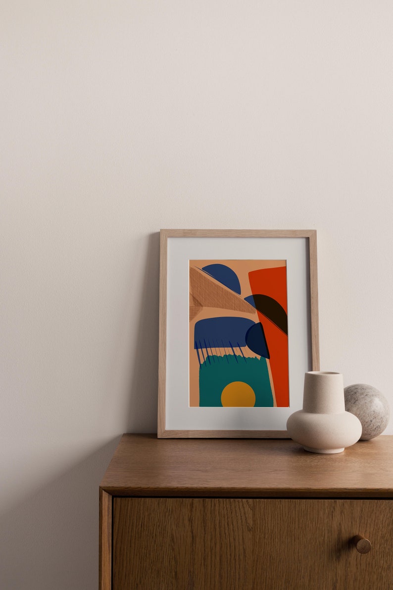 Minimal Wall Art, Abstract Painting image 3