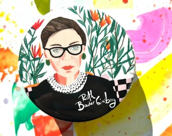 Feminist Gifts // The Notious RBG, RBG Magnet, Refrigerator Magnet, Gifts for Lawyers, New Job Gift