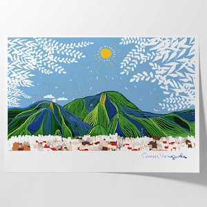 Caracas Skyline Art Print: Venezuela Cityscape Wall Decor