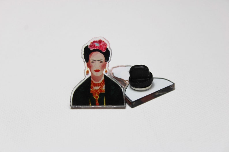 Art Teacher's Gift / Frida Kahlo Lapel Pin image 5