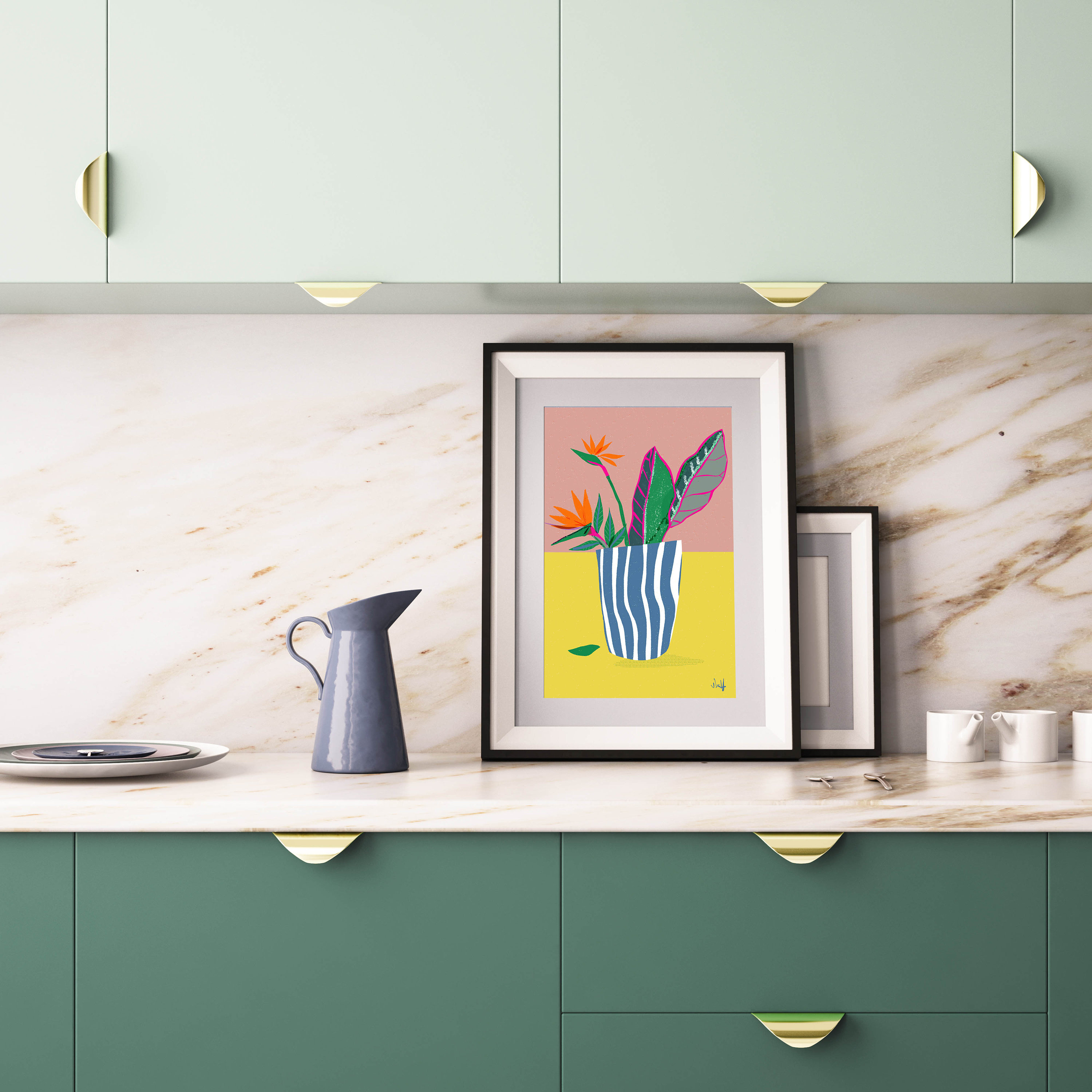 Flower Arrangement Art Print Nature Wall Art Housewarming gift