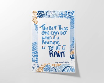 Henry Wadsworth Longfellow Quote Print - Literary Wall Art