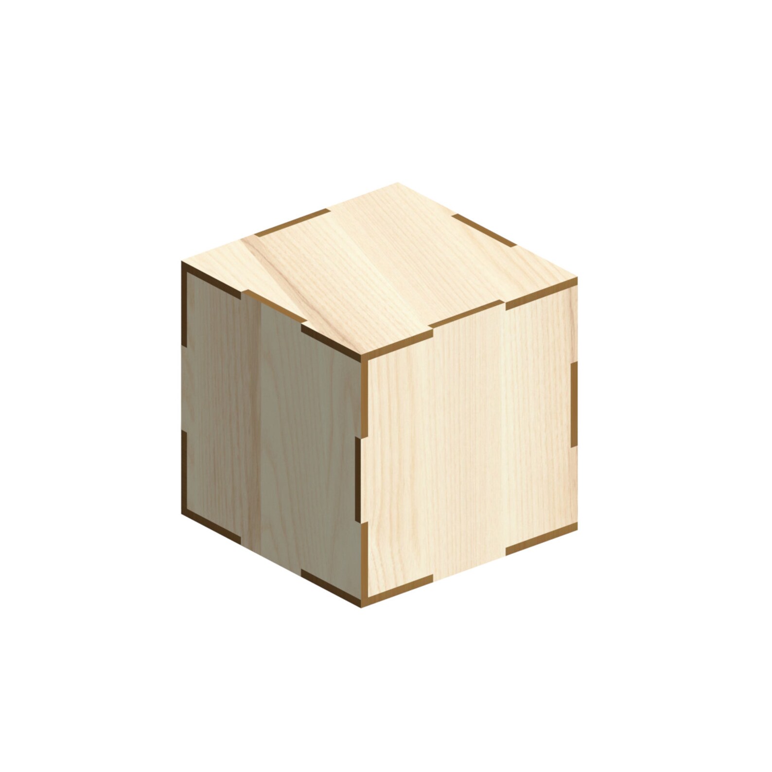 Cube Laser Cut Files laser cut template laser cut pattern Etsy