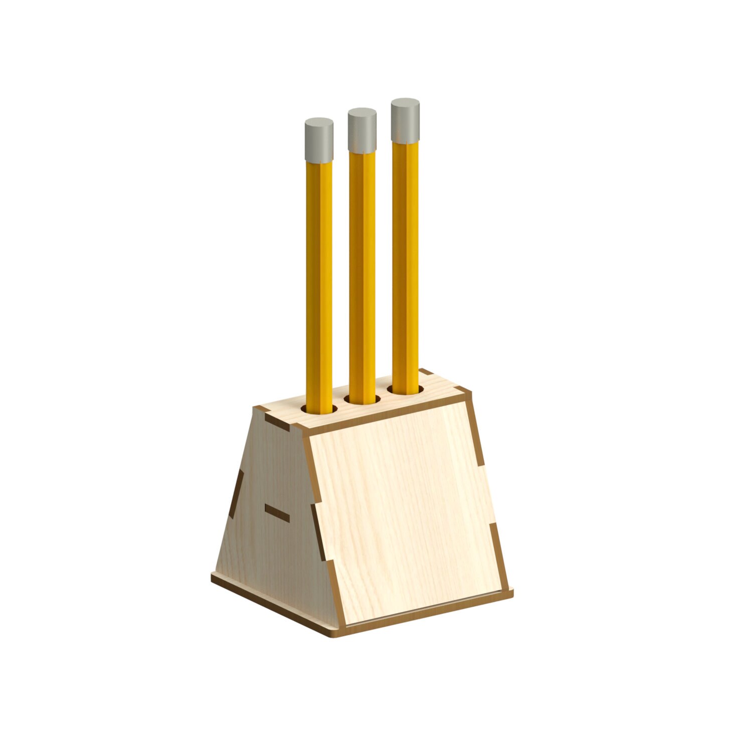 Pen Holder Laser Cut Files SvgDxfPdfAiCdrEps laser Etsy