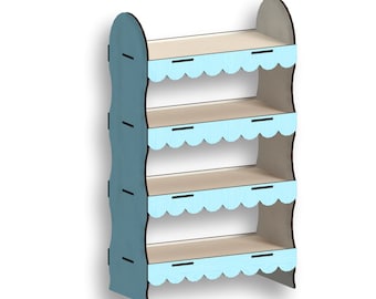 Laser Cut Shelf Template: Vector Files (Digital Download)