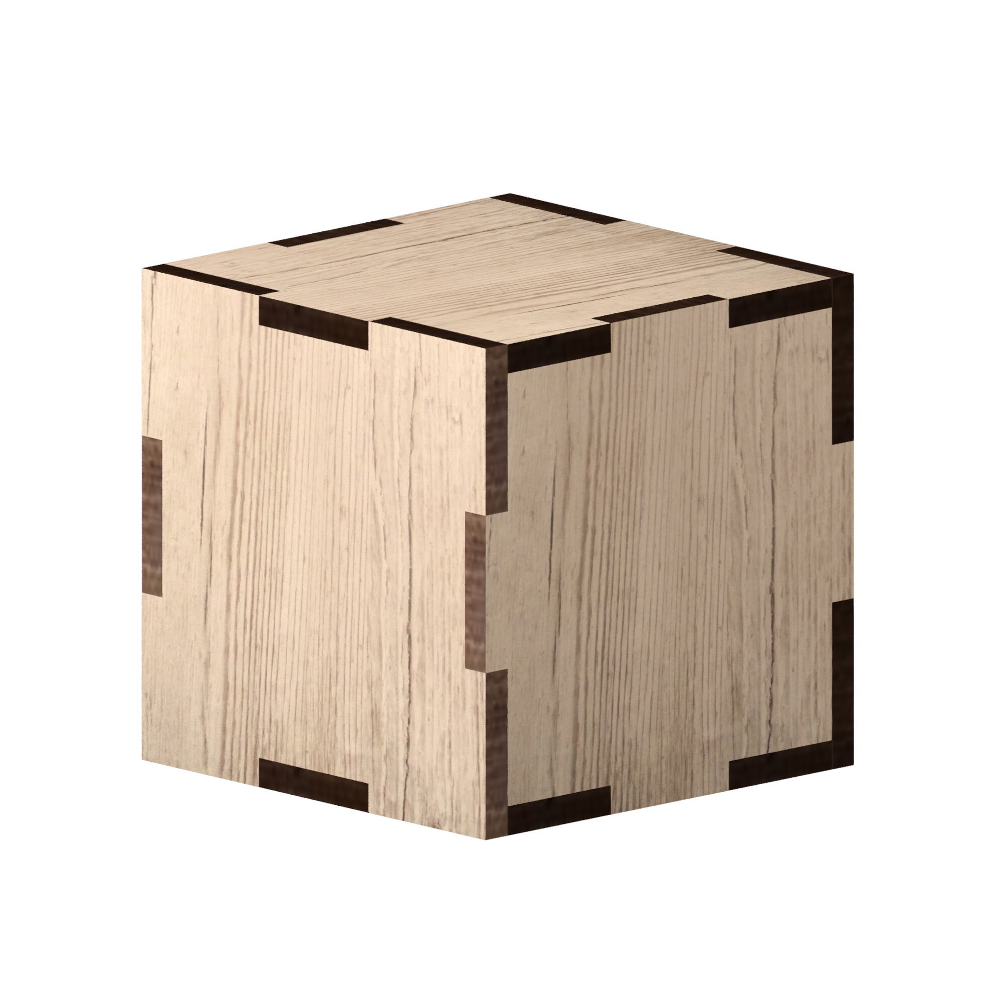 Cube 2x2x2 in Laser Cut Files laser cut template laser cut Etsy