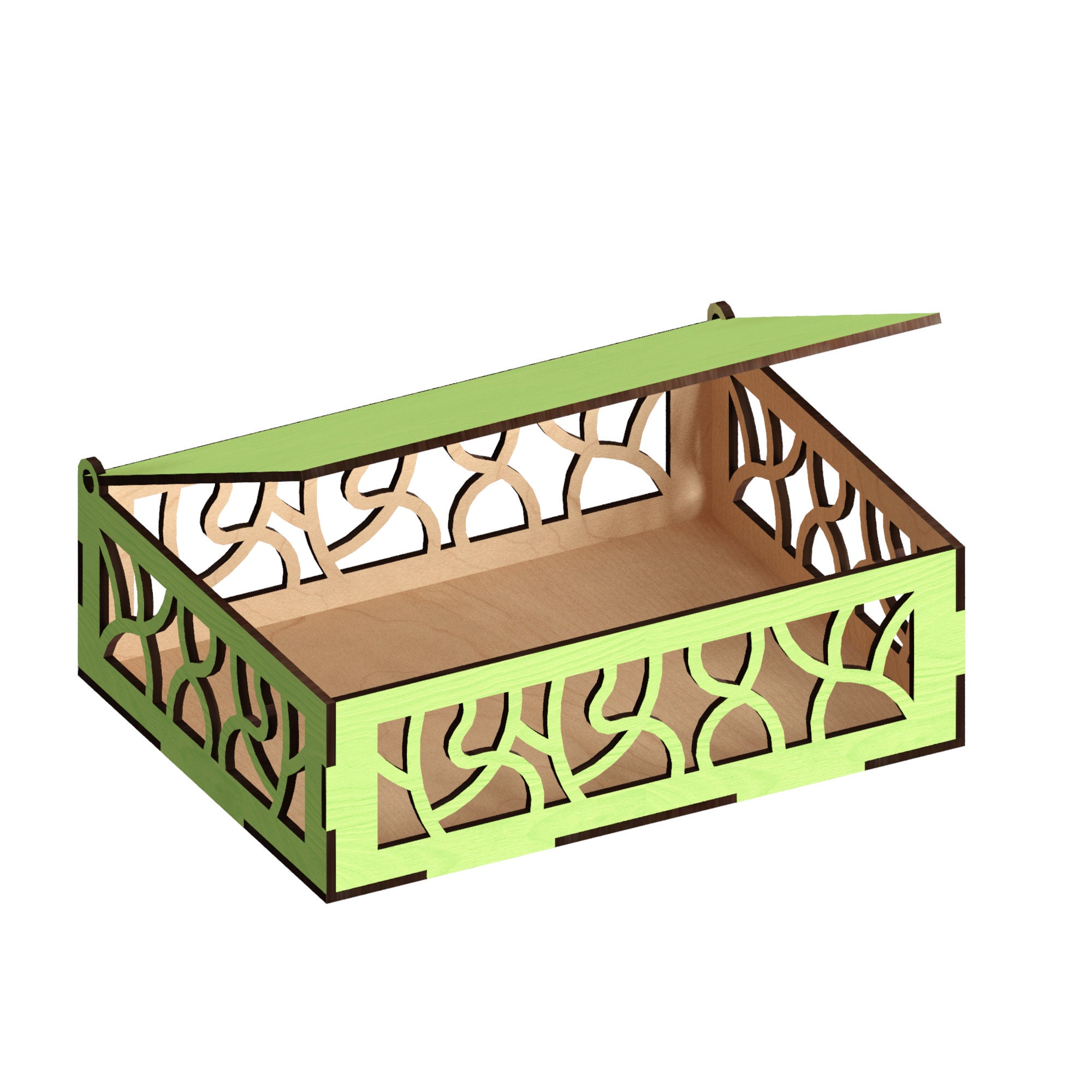 Box With Lid Laser Cut Files Laser Cut Template Laser Cut Etsy Canada