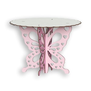 Butterfly Table,Laser Cut Files, laser cut template, Vector for Laser, laser cut pattern, vector model,vector plan,Instant download