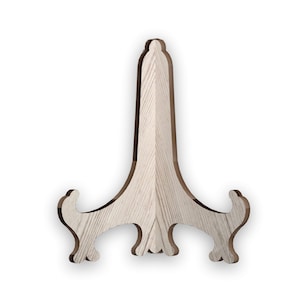 Plate Stand, Laser Cut Files - Svg+Dxf+Pdf+Ai+Cdr+Eps - laser Files - Instant Download - laser cut template - laser cut pattern