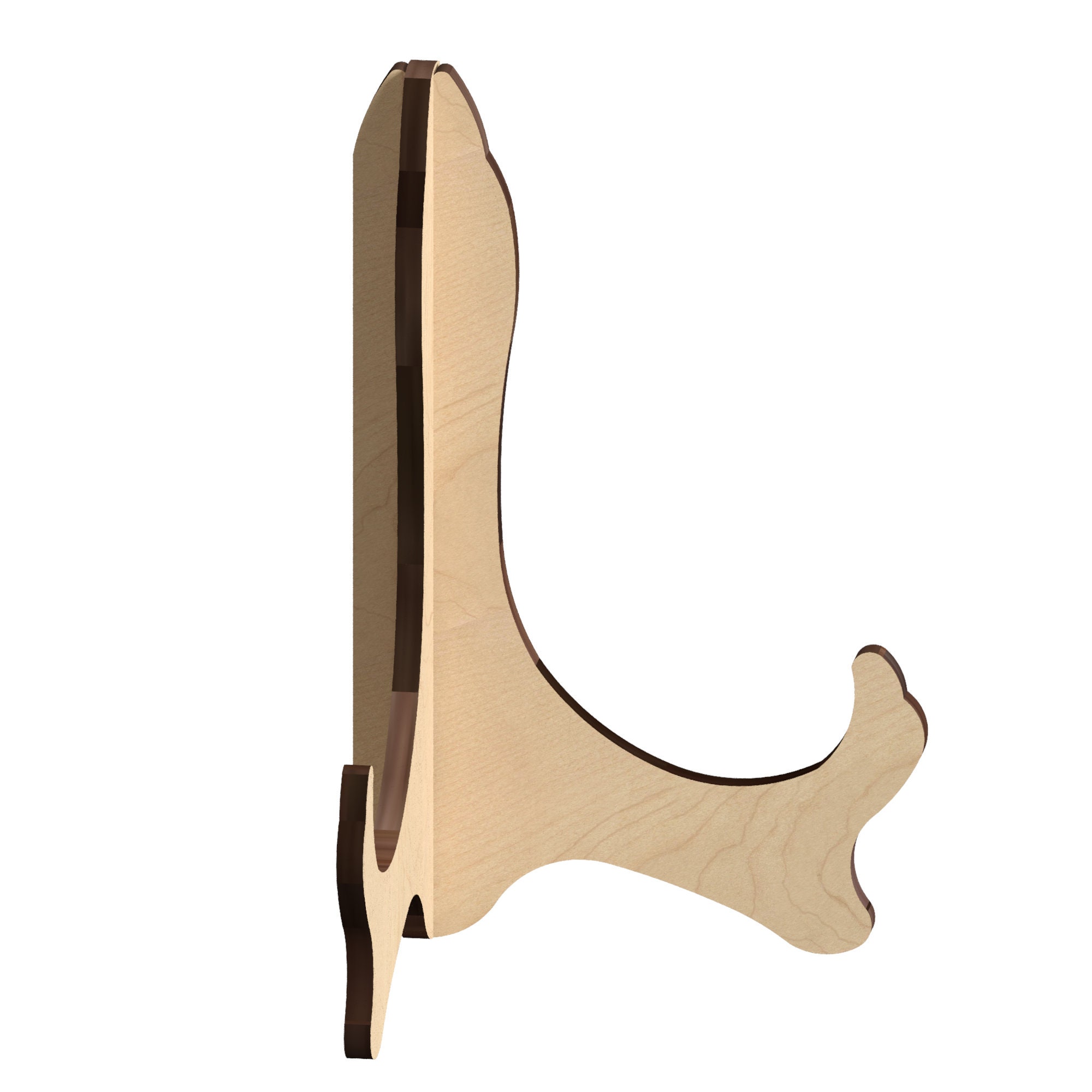 Framestandaard Plate Stand Laser Cut Files Etsy Nederland