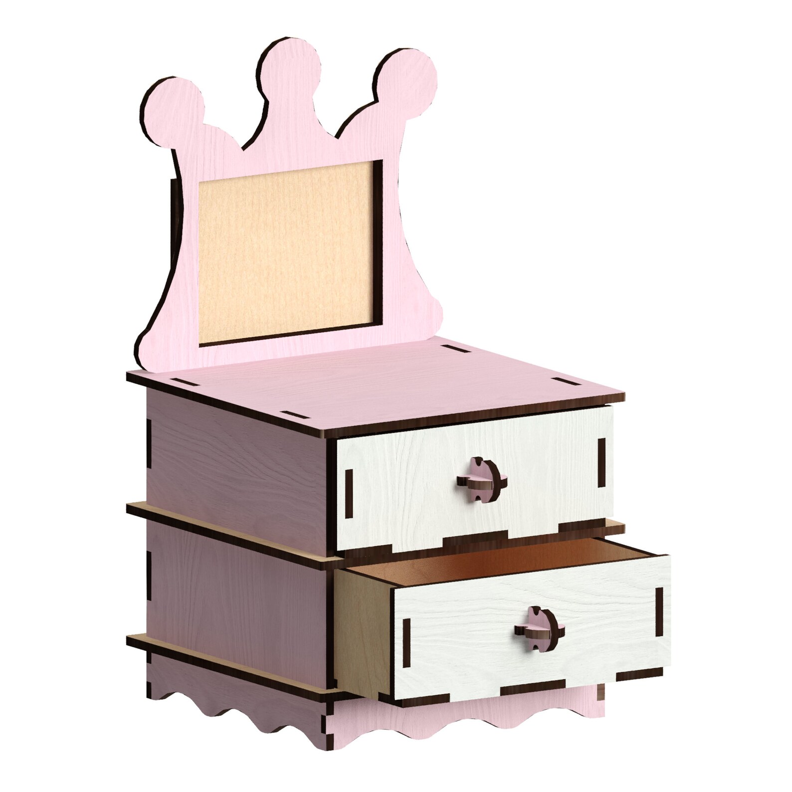 Drawer Box Laser Cut Files Laser Cut Template Laser Cut Etsy Canada