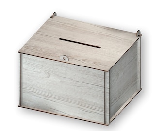 Wedding Card Box, Laser Cut Files - Svg+Dxf+Pdf+Ai+Cdr+Eps - laser Files - Instant Download - laser cut template - laser cut pattern