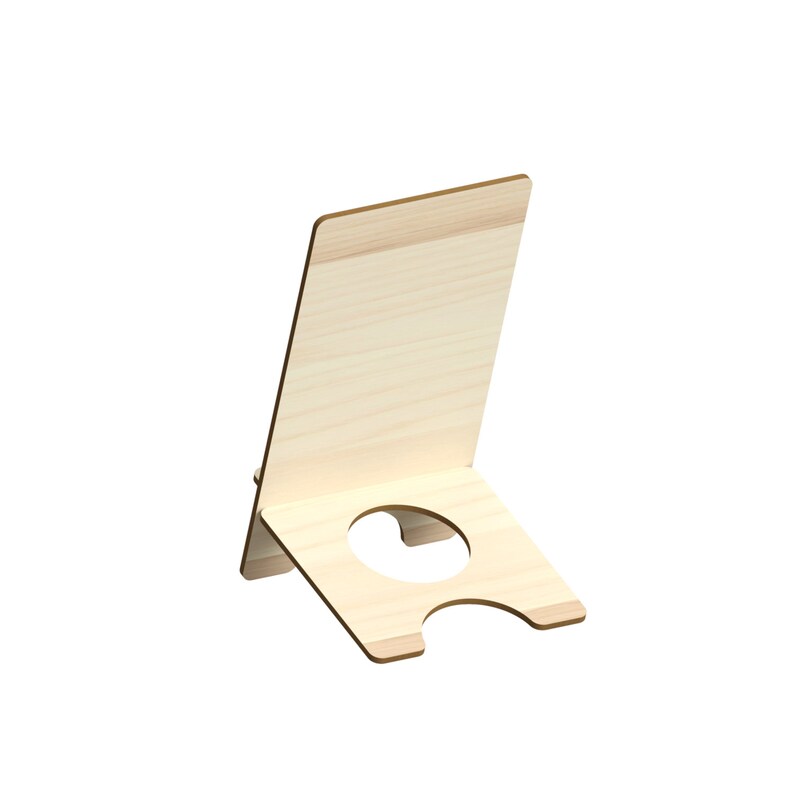 Phone Stand Laser Cut Files SvgDxfPdfAiCdrEps laser Etsy