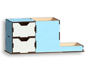 Laser Cut Pen Holder Files: Vector Plans (Digital Download)