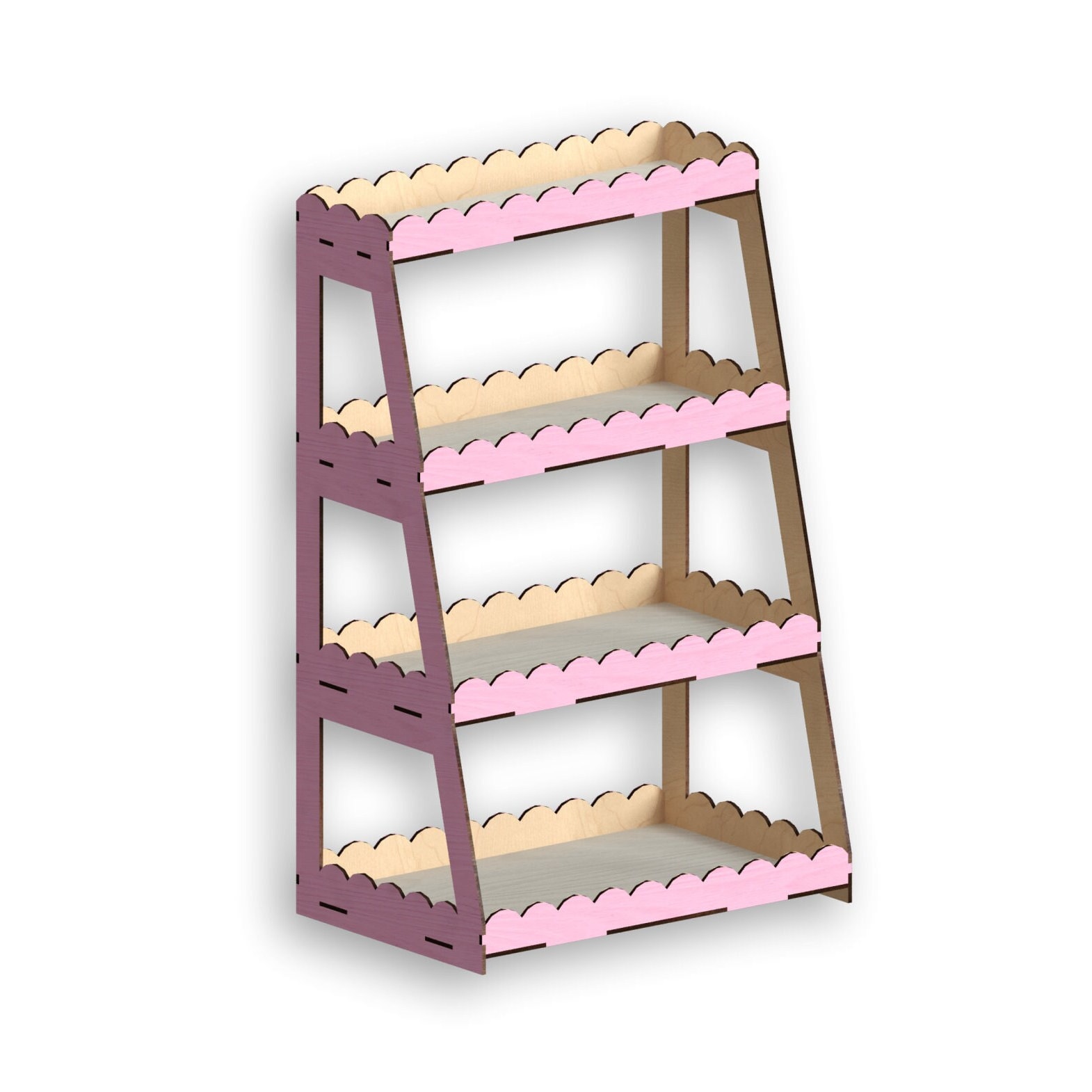 Candy Bar Stand, Pattern Vector for Laser Cutting CNC,svg,laser cut template,laser cut pattern,vector model,vector plan,Instant download