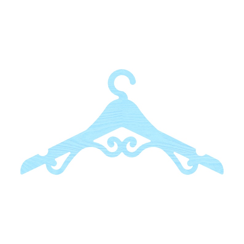 Clothes Hanger Laser Cut Files Svgdxfpdfaicdreps Etsy