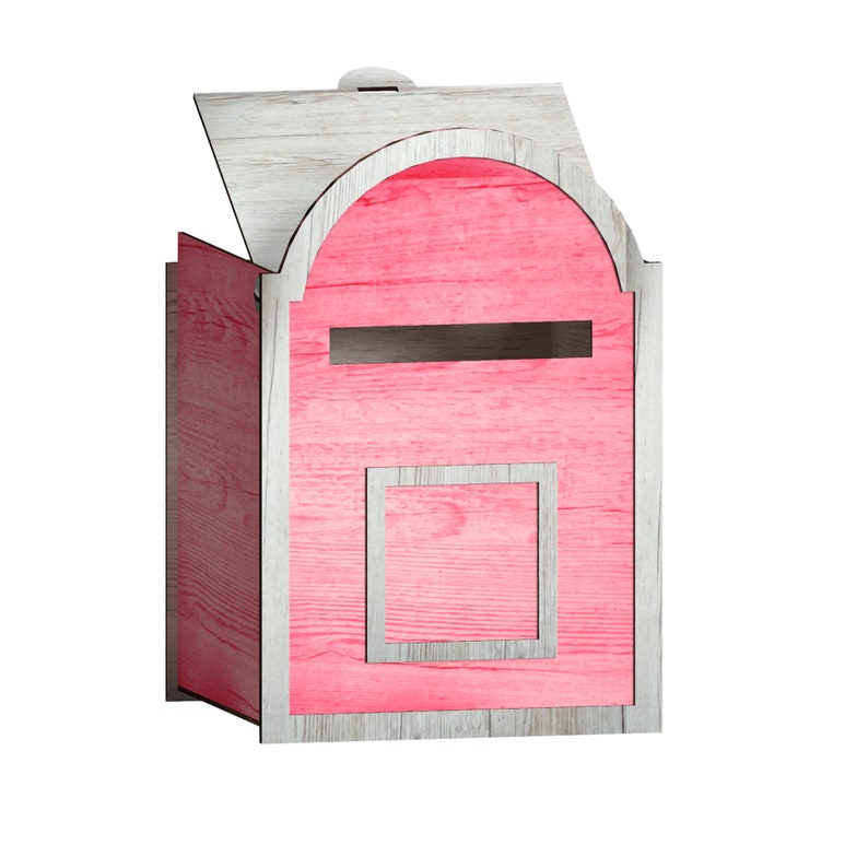 Wedding Post Box Laser Cut Files Svgdxfpdfaicdreps Etsy